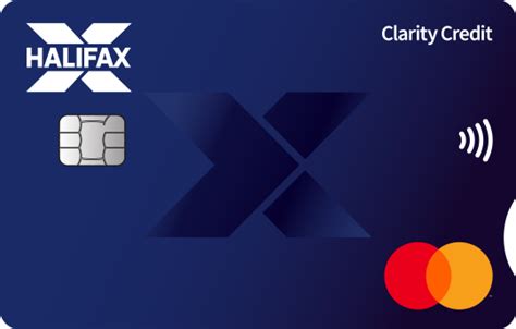 halifax clarity card contactless abroad|halifax clarity card login.